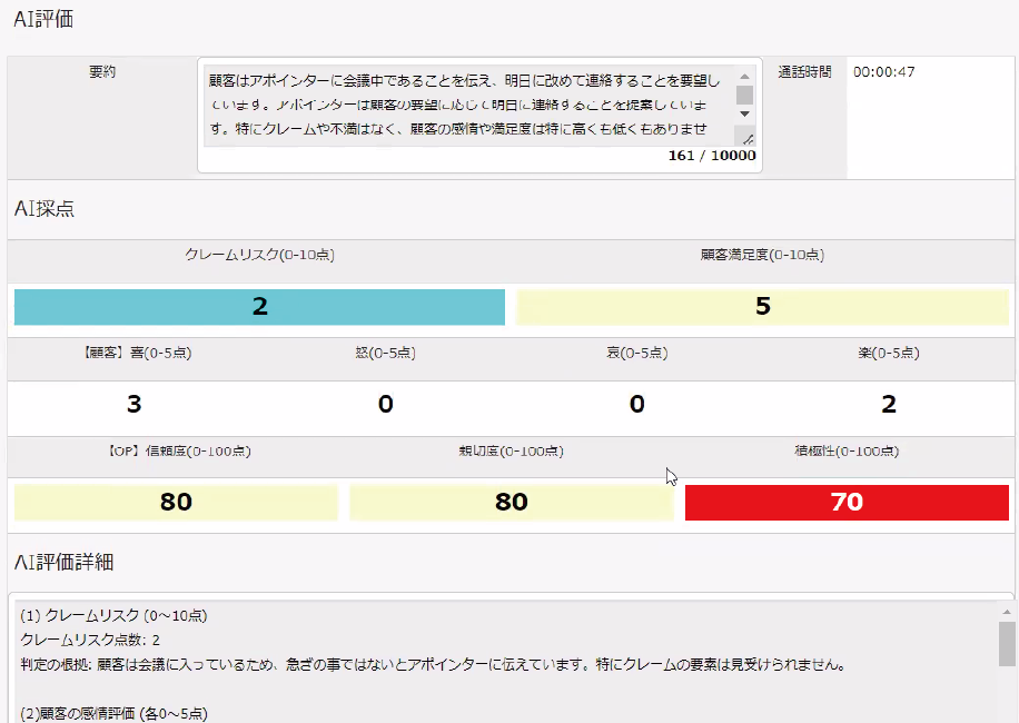 AI評価