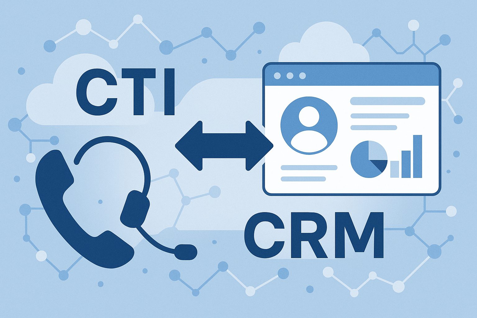 【コールセンター向け】CTIとCRMの違いとは？連携による5つの効果と導入のポイントを解説