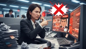 クレーム電話の対応でやってはいけないNG対応例