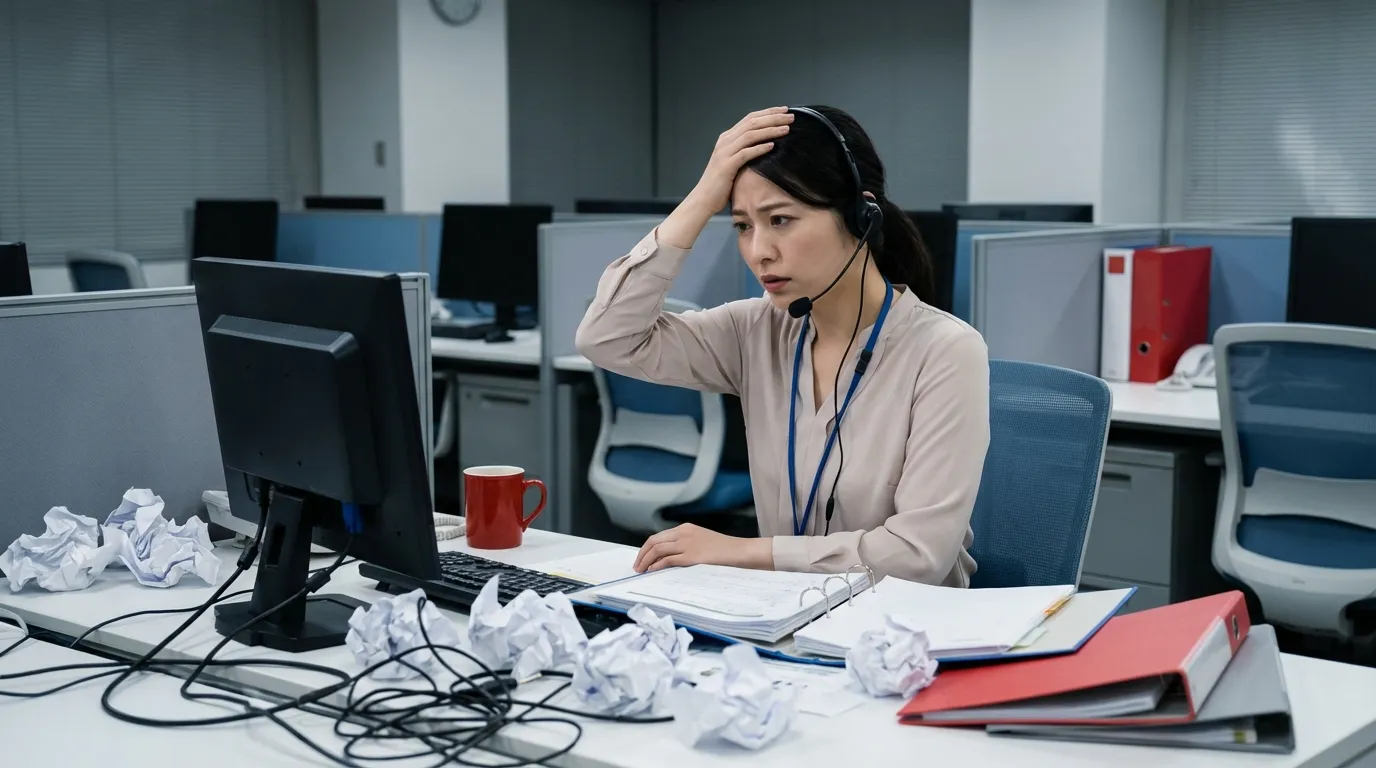 クレーム対応が改善しないコールセンターに共通する課題