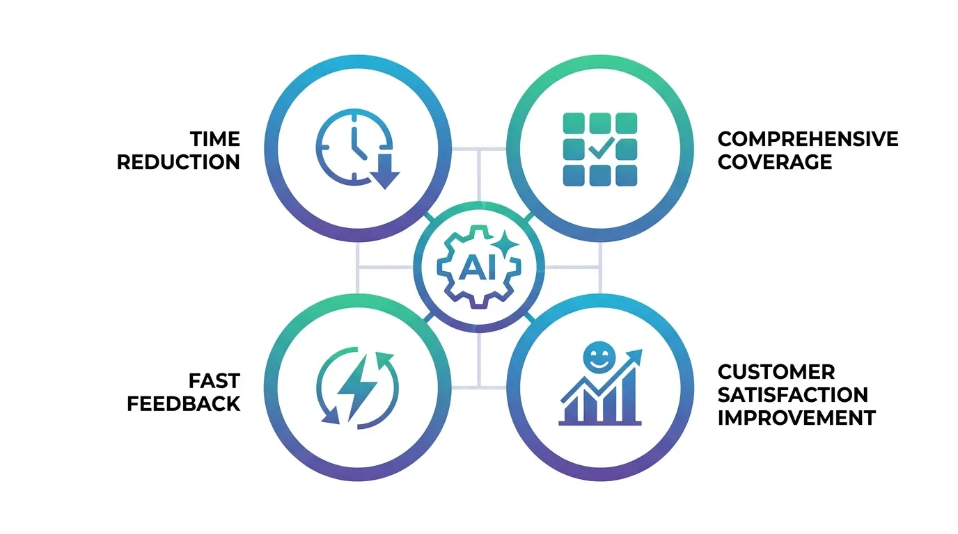 AIによる応対品質評価の導入メリット